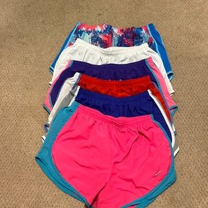 Lot of Six Pairs of Nike Running Shorts